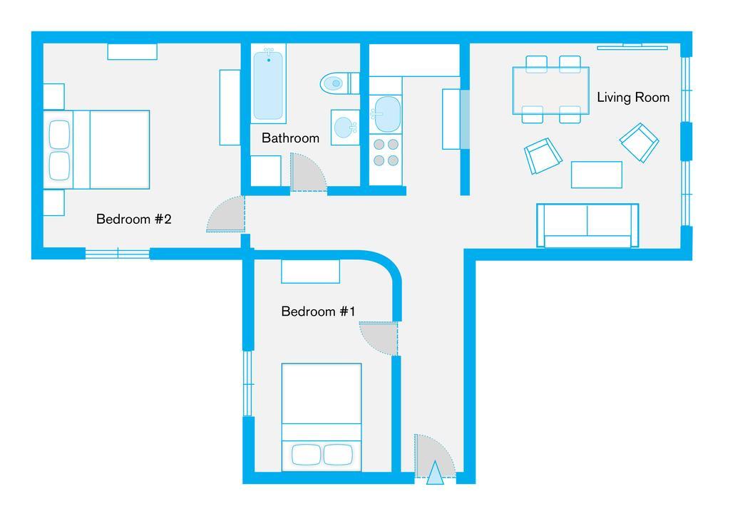 Downtown Torstr, 4 Unique Units From 1-3 Bedrooms Appartement *